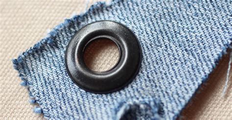 metal holes for fabric|installing eyelets in fabric.